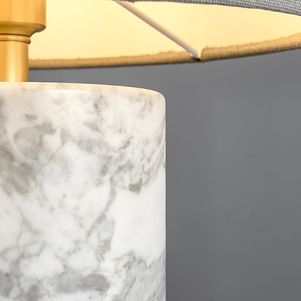Modern Marble Cylinder Table Lamp